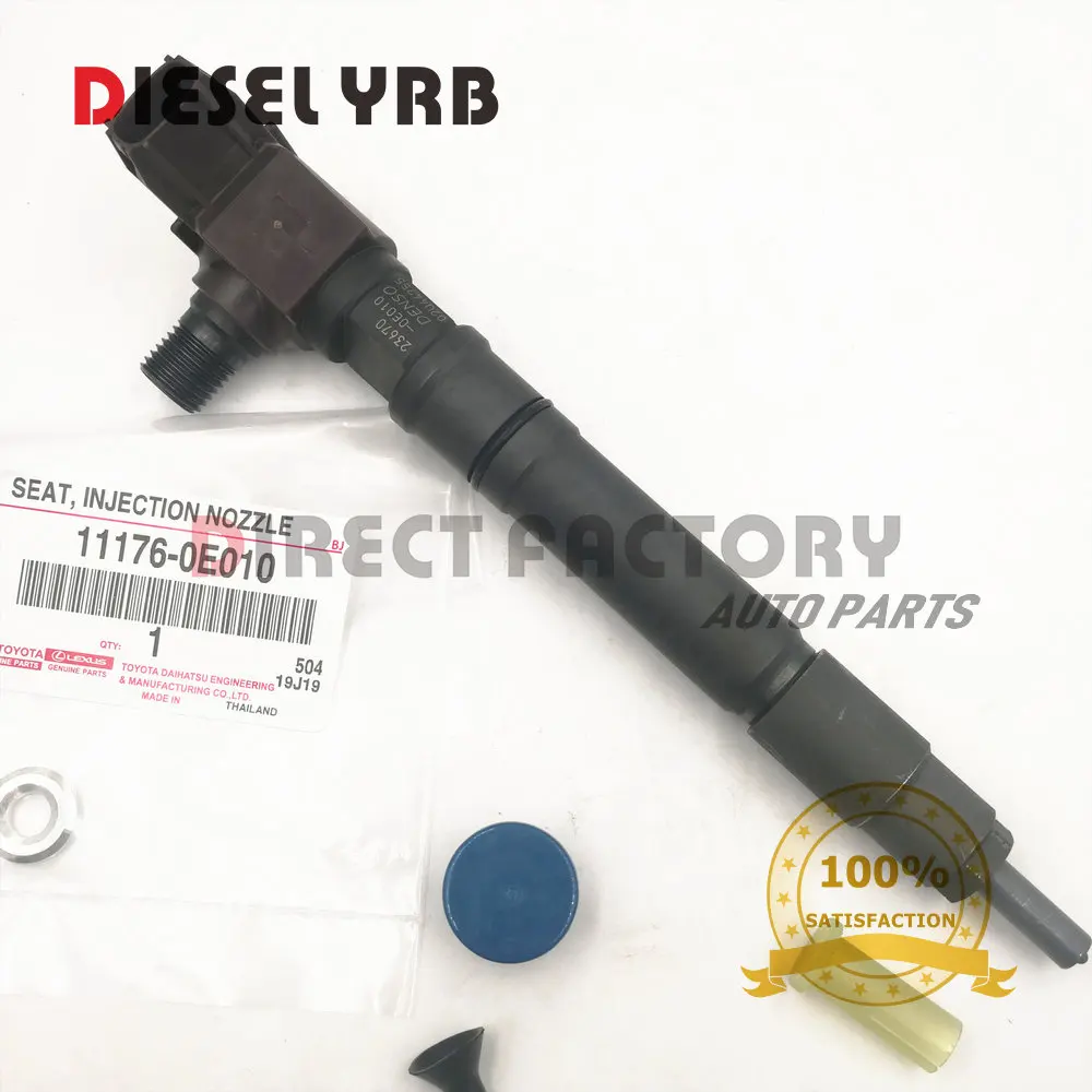 Подлинный пьезо инжектор 295700-0550 для 1GD-FTV 2.8L 23670-0E010