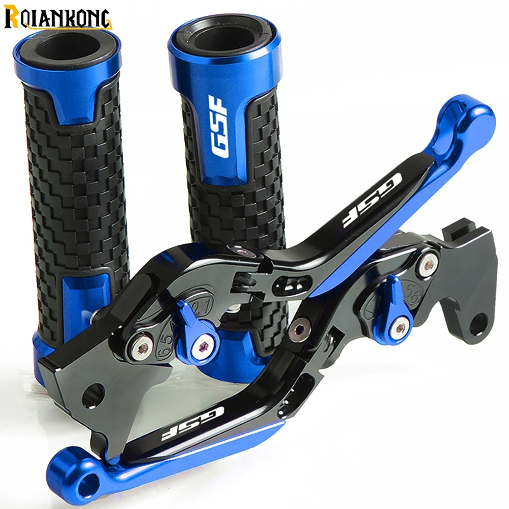 For SUZUKI GSF600 GSF650 GSF1200 GSF1250 N S Bandit SA Motorcycle CNC Brake Clutch Levers Handlebar Hand Grips ends Lever Brakes |