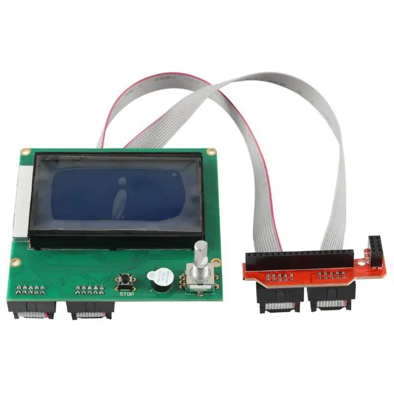 Модуль адаптера платы Smart Control ler 1 4 для 3D принтера RAMPS модуль ЖК дисплея 2004 12864 Ramps1.4