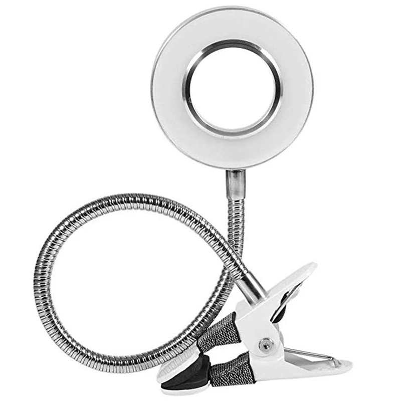 Tattoo Eyebrow Lip Beauty Tool Clip-on Desk Lamp USB Table Lamp Eye Protection LED table Light Bendable Flexible Reading Lamp