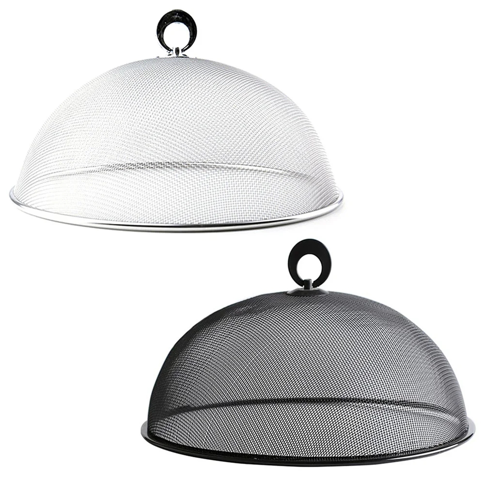 

Anti-Mosquito Insect Cover Table Metal Round Shape Food Cover Food Dustproof Cover Home Tools Anti-Mosquito Dish Cover