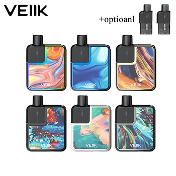 

Original VEIIK Cracker Pro Kit 500mAh battery 2ml refillable pod system kit E-Cigarette Vaporizer VS Cracker Kit