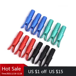 6/12pc Archery Aluminum Alloy Insert Arrow Nock Pin Nock Fit 6.2mm Arrow Shaft Compound Recurve Shooting Accessories