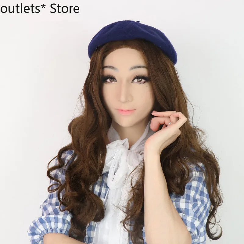 New Transgender Silicone Shemale Artificial Mask Skin Crossdresser