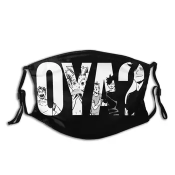 

Oya Haikyuu Men Women Non-Disposable Face Mask Anti Bacterial Dustproof Protection Mask Respirator Mouth Muffle with Filters