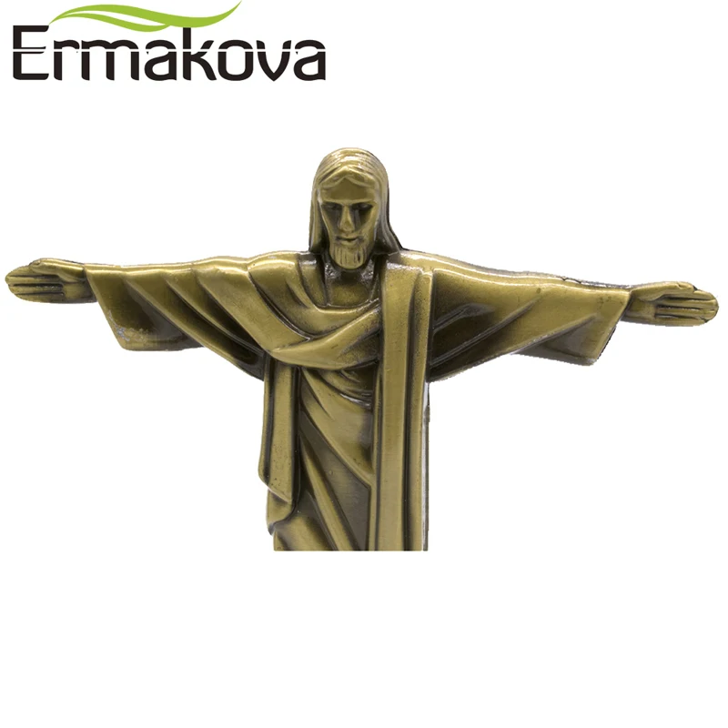 Металлическая бразильская Статуэтка ERMAKOVA редуктор Иисуса статуэтка Христа