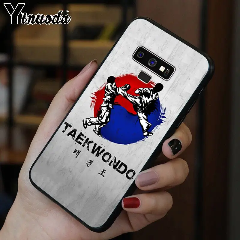 A5 Yinuoda Kungfu тхэквондо Высокое качество телефон чехол для Galaxy S6 edge plus s7 edge s8 plus s9 plus - Цвет: A5