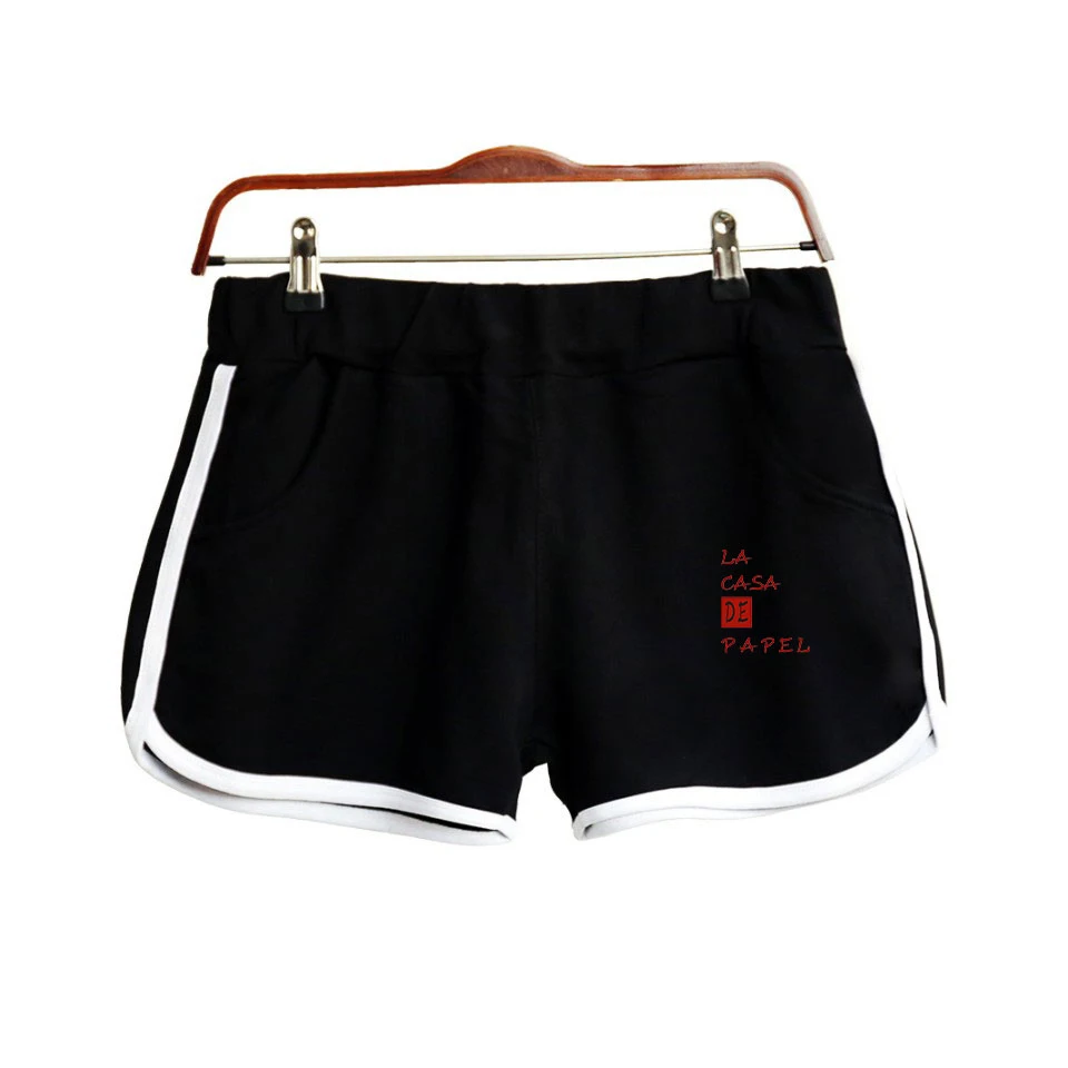 

La casa de papel Women Shorts Kpop Fashion Street Shorts 2019 Hot Ladies Fashion Tide Flow Casual Summer Shorts