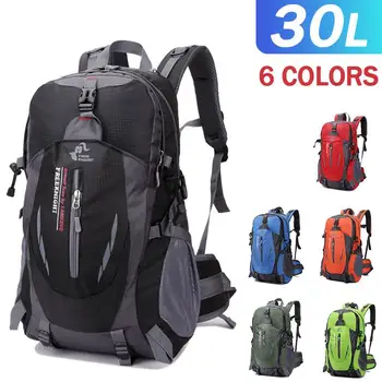 

30L Unisex Waterproof Men Backpack Travel Pack Sports Bag Military Tactical Bag Outdoor Hiking Climbing Camping Backpack For Mal