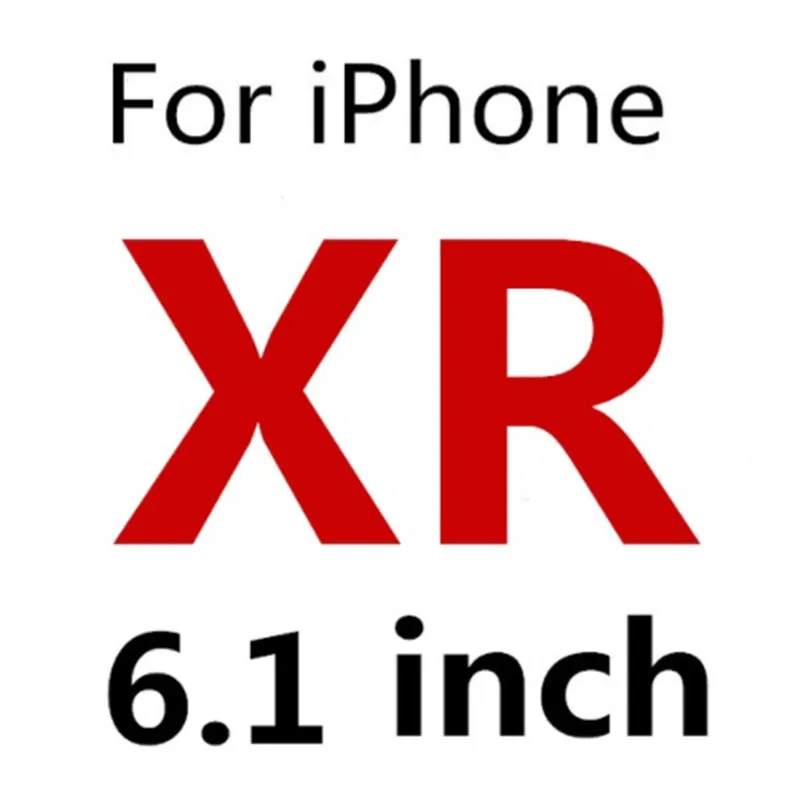XR Без отпечатков пальцев протектор экрана для iphone 8 7 6s X XR XS Max матовое закаленное стекло на iphone 6 6s 7 8 plus 5s se защитная пленка - Цвет: XR