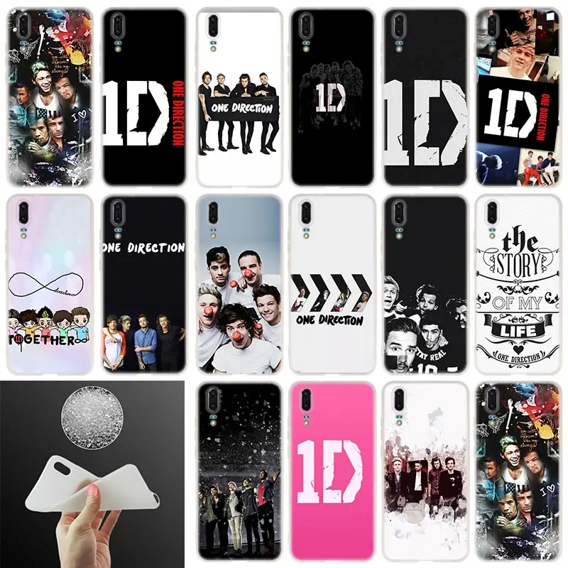 Мягкий силиконовый чехол для телефона One Direction 1D Huawei P30 P20 P30Pro P10 P9 P8 Plus Lite 2017 P samrt 2019 |