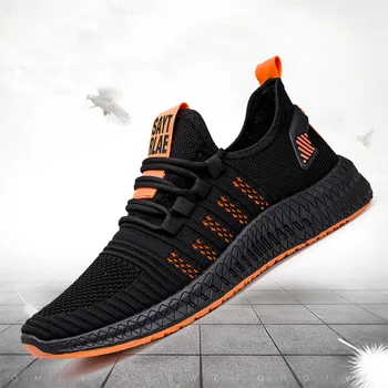

New Fashion Sneakers Lightweight Men Casual Shoes Breathable Male Footwear Lace Up Walking Shoes Tenis Masculino Adulto Sneakers