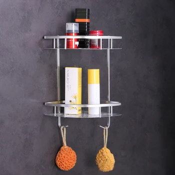 

Toilet Storage Rack Copper Single-Wall Corner Frame/Antique Continental Bathroom Hardware Rack Wall Hanging Rack