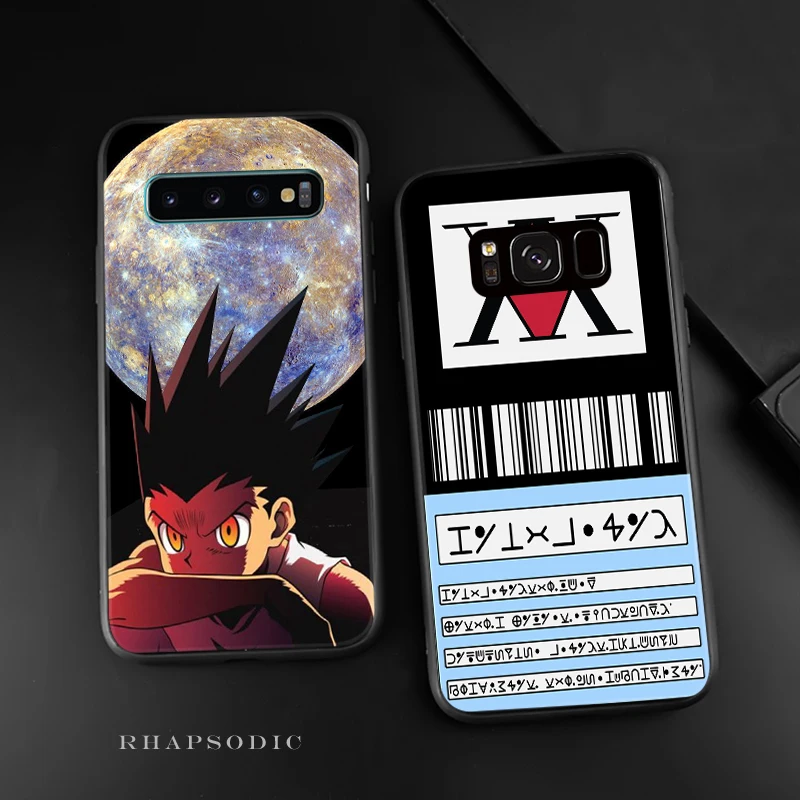 Чехол для телефона Hunter x HxH Gon Killua с аниме персонажами Samsung galaxy s8 s9 s10e s10 note 8 9 10 Plus |