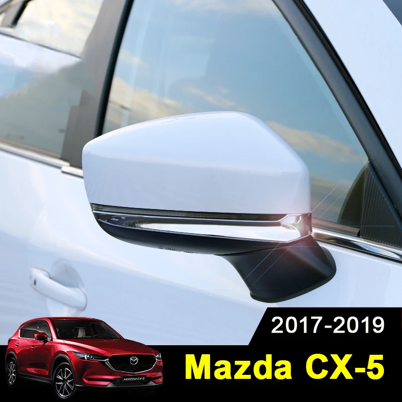 Для Mazda CX5,- Автомобильное зеркало заднего вида украшение отделка зеркала заднего вида отделка планки внешней отделки аксессуары