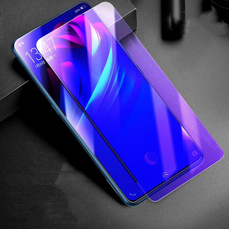 

OriWood For VIVO NEX Dual Display Edition Front Full Cover Anti Blue Tempered Glass Anti-blue Purple Light Screen Protector Film
