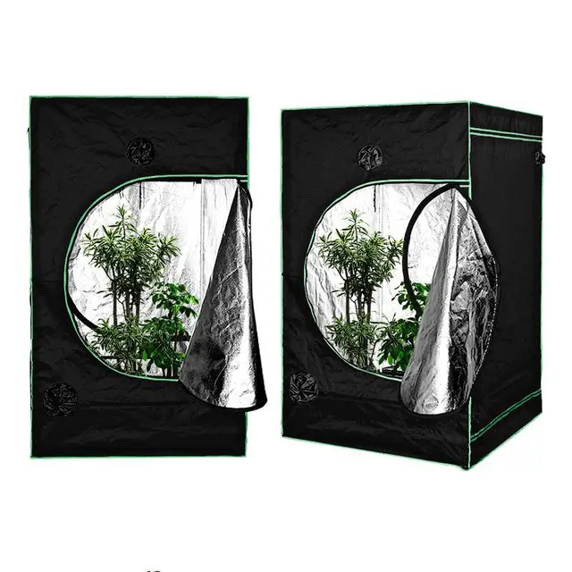 120*120*200 Cm-Es Növekedés Sátor Mylar Nem Mérgező Hidroponikus Növény Beltéri Otthoni Termesztési Doboz Házkert Termesztése Led-Es Fényhez