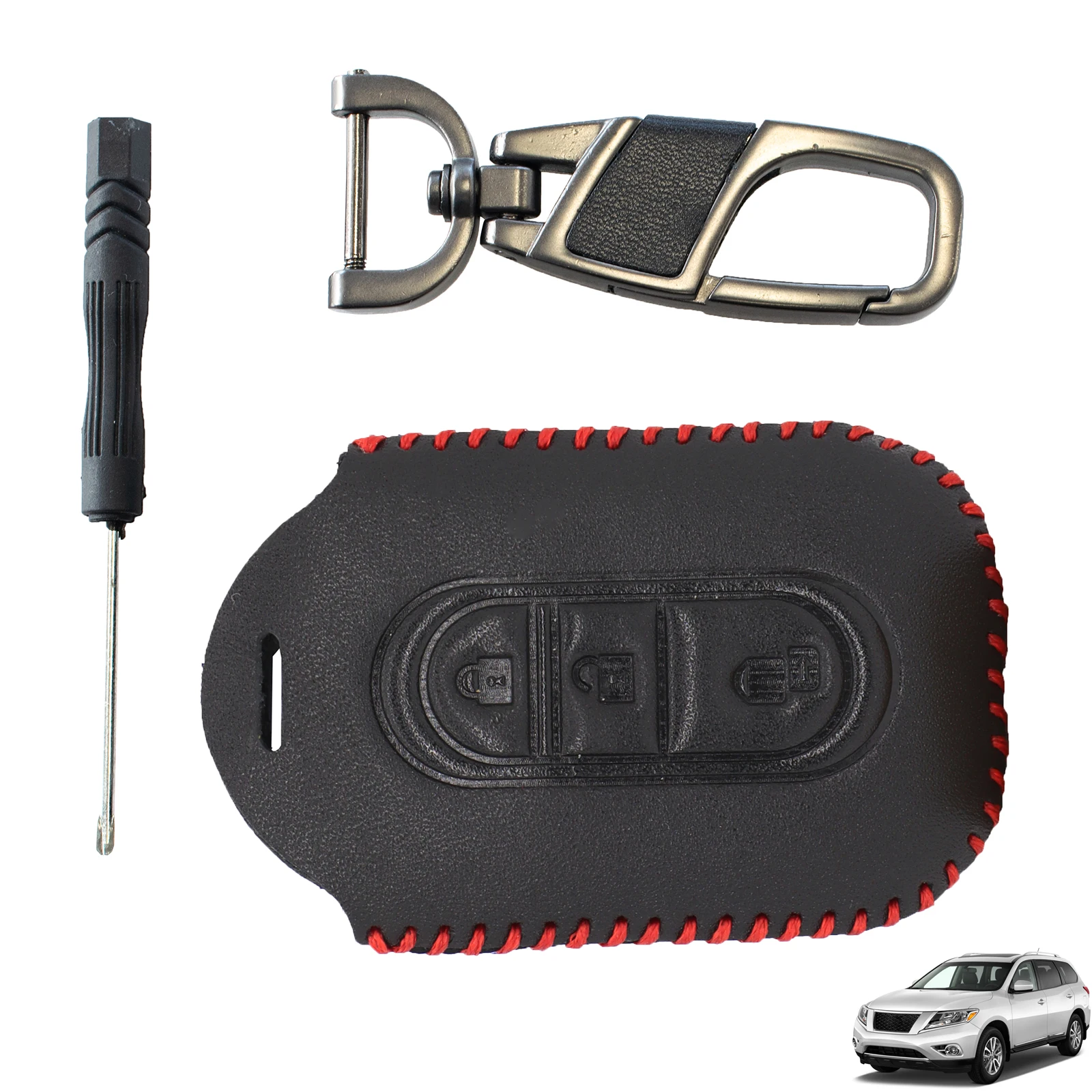 Cover chiave telecomando per Nissan x-trail Rogue Qashqai Tiida Pulsar Note Micra Pathfinder Navara NV200 10 Cover chiave telecomando per Nissan x-trail Rogue Qashqai Tiida Pulsar Note Micra Pathfinder Navara NV200 - H8fcf6dc40ce34c349de82c0587df37e6U