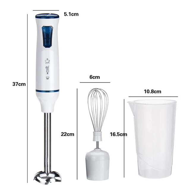 3 in 1 Electric Blender 220V Fruit Juicer Handheld Egg Beater Juice Mixer Whisk Home Kitchen Tool 37x5cm TB Sale 2