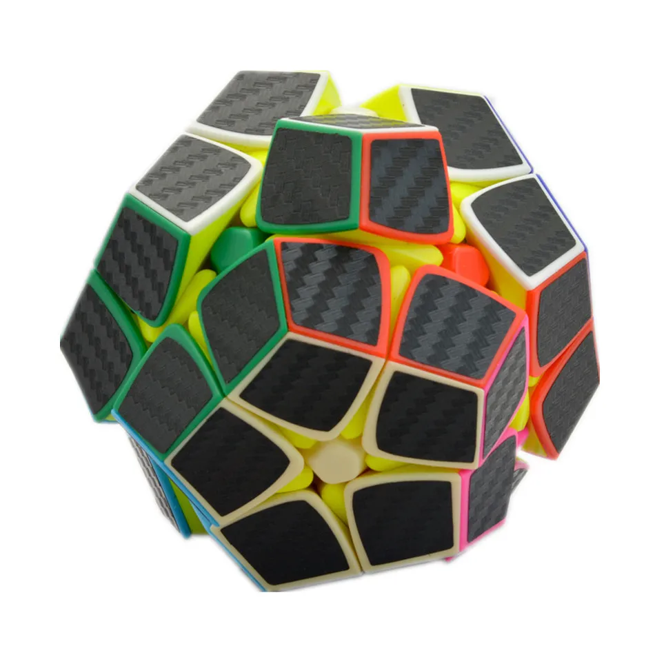 Lefun 2x2 магический куб-мегаминкс углеродное волокно 2x2 Megaminx скоростной куб профессиональные головоломки игрушки для детей Детские Подарочные игрушки