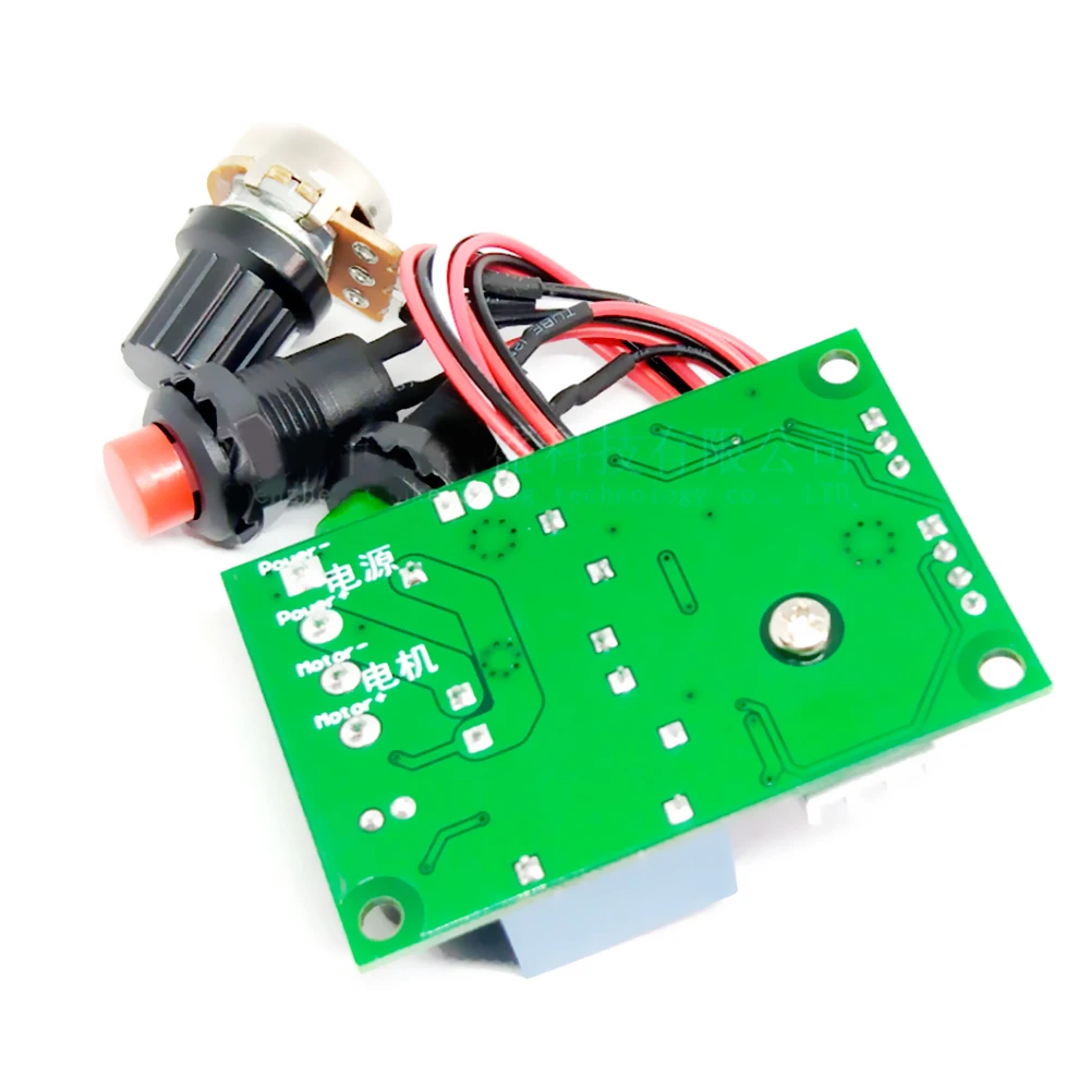 Forward And Reverse Switch Linear Actuator Motor Controller Adjustable Speed Control DC 6V 12V 24V PWM DC Motor Speed Controller
