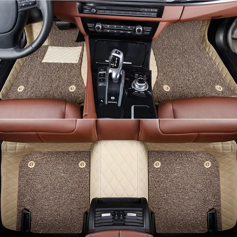 

Custom Car Floor Mats For Renault all models logan scenic fluence duster megane captur laguna kadjar Car Carpet Covers