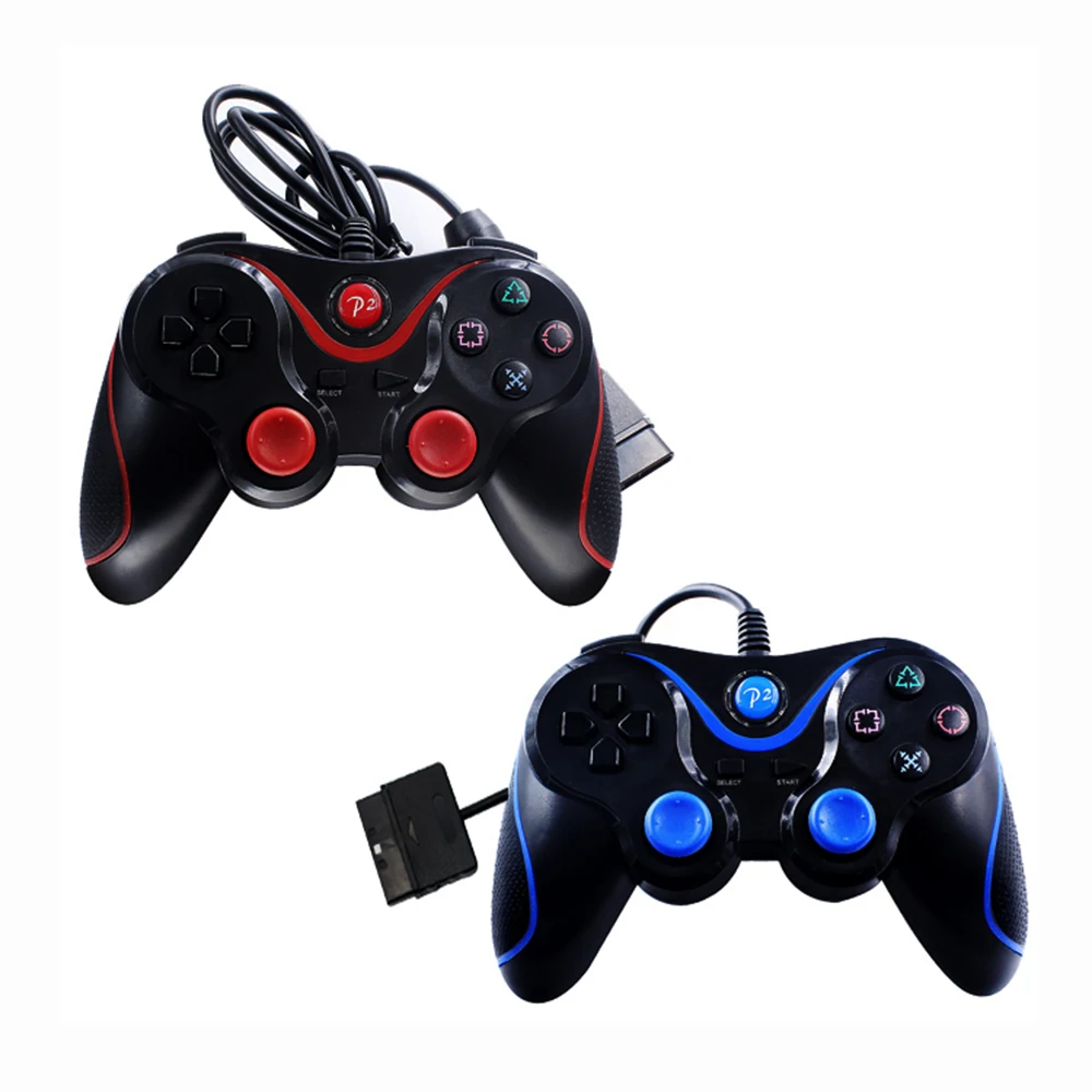 

Wired Gamepad For Sony PS2 Controller For Joystick For Playstation 2 Vibration Shock Joypad Wired Controle