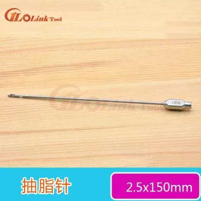 2-5x150mm Канюля для липосакции жировой передачи иглы аспиратор для красоты, жировой комплект для трансплантации, жировой уборки канюля для стволовых инструментов - Цвет: 2-5x150mm