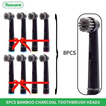 

Bamboo Charcoal bristles 100% Recyclable oral b heads precision clean Replacement Heads for Oral-B Electric Toothbrush heads