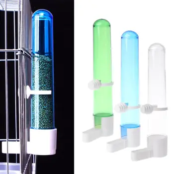 

Pet Bird Feeder Parrot Feeding Water Drinker Cup Bowl Cage Feeder Supplies GXMA