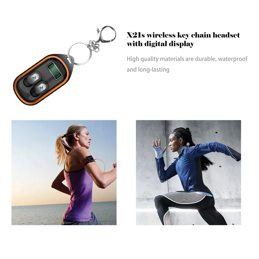 X21S Bluetooth TWS Наушники Беспроводные Bluetooth 5,0 наушники спортивные беспроводные наушники гарнитура наушник с зарядным отсеком