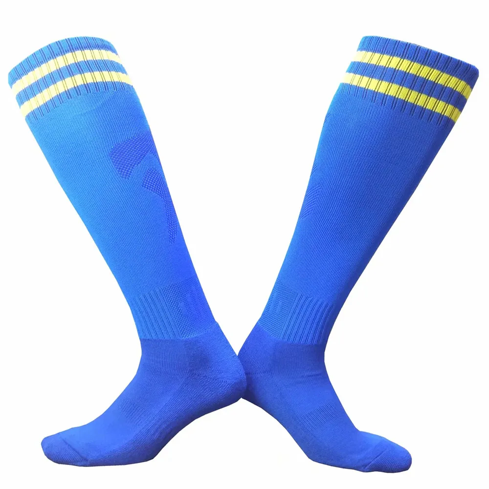 Women Men Kids Sports Soccer Socks Anti Slip Football Running Long Stocking Over Knee High Quality Calcetines Elastics Socks