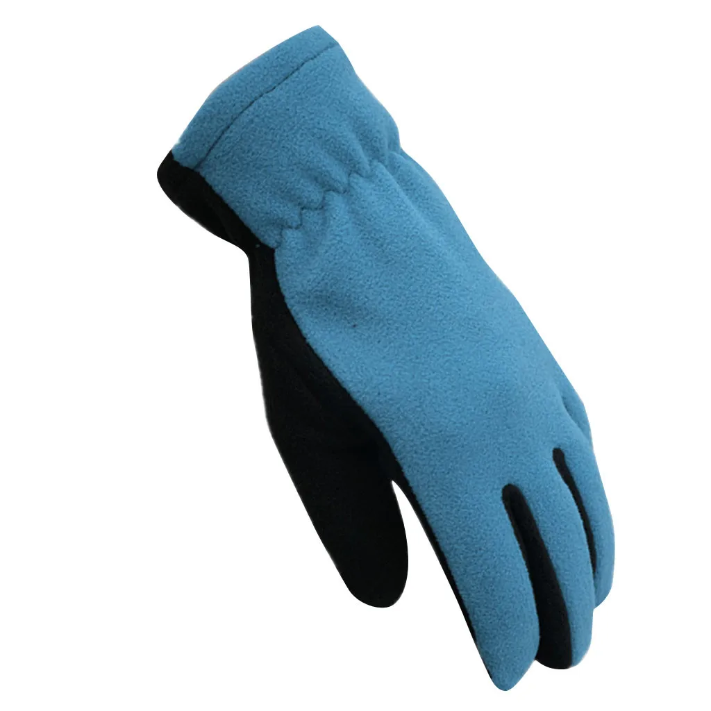 Men Winter Fleece Thermal Warm Bicycle Snow Ski Gloves Breathable Bike Cycling Riding Gloves for Women& Men Skiing Motorcycle