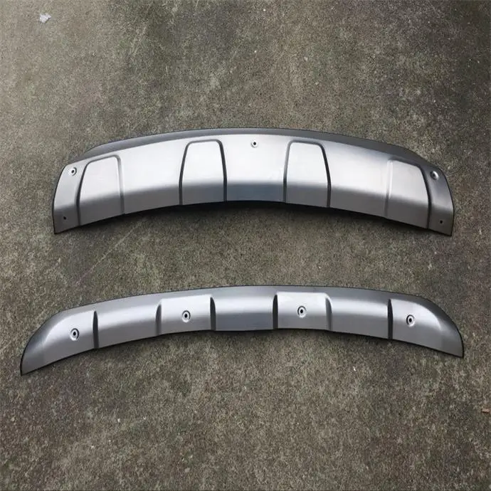 Hoge Kwaliteit Kunststof Abs Chrome Voor + Achter Bumper Cover Trim