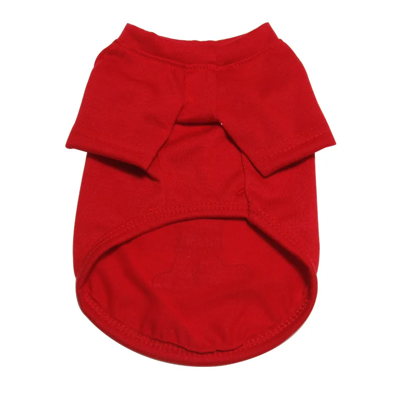 Летний жилет для домашних животных с принтом в повседневном мультипликационном стиле