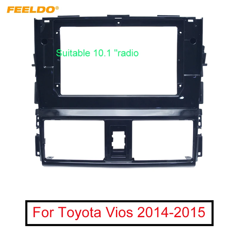 

Автомагнитола FEELDO с рамкой для Toyota Vios, 10,1 дюйма, 2Din, CD/DVD