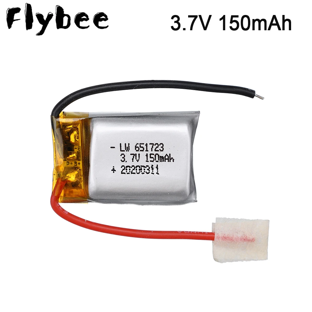 3 7 V 150 мА/ч 20C Li-po Батарея для Syma S107 S107G S107-19 Skytech M3 самолета вертолета дрона литий 651723