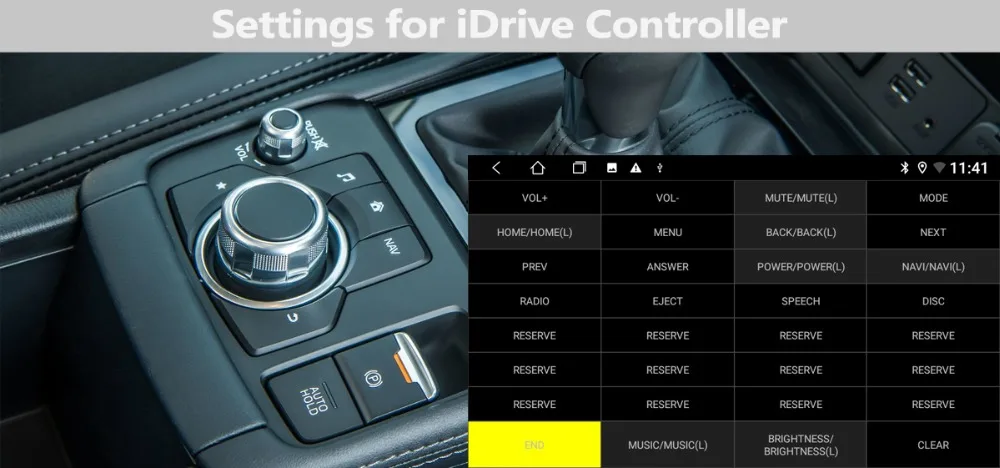 iDrive Settings_CX Image