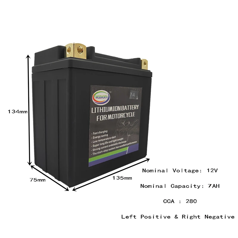 12V для автомобилей и мотоциклов, Батарея LiFePO4 4Ah 7AH 9Ah литий фосфат литий-ионный очень холодную сильнее Мощность с BMS Напряжение защиты