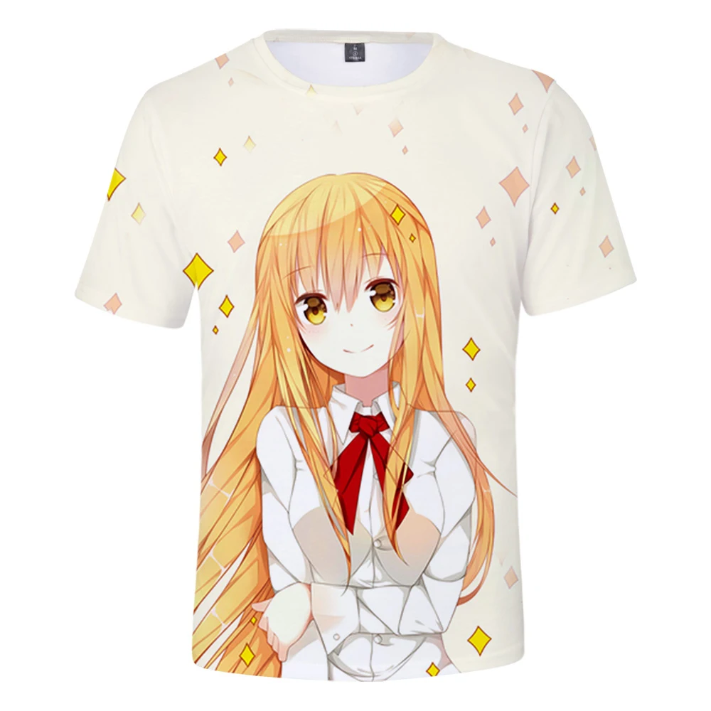 Подходит для горячей Himouto! Умару-Чани Повседневная Удобная Популярная 3D футболка с короткими рукавами Новая мужская и женская летняя футболка футболки для девочек и мальчиков