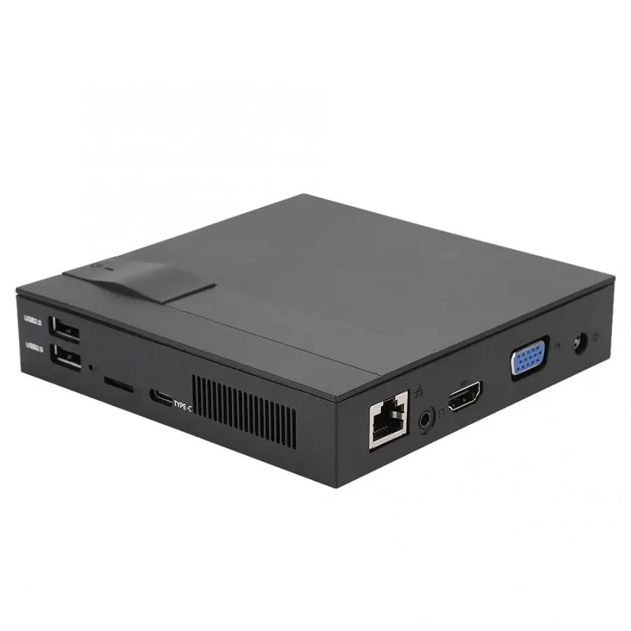 8 ГБ ОЗУ+ 64 ГБ SSD M для Windows 10 домашнего использования мини-ПК для 4K UHD HDMI/type-C(100-240 В) USB Mini