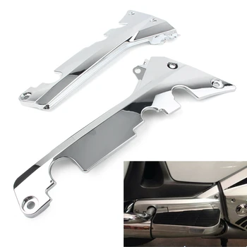 

2pcs/Pair Chrome Motorcycle Fairing Right & Left Lower Rear Frame Cover For Honda Goldwing Gold Wing GL1800 GL 1800 2001-2011