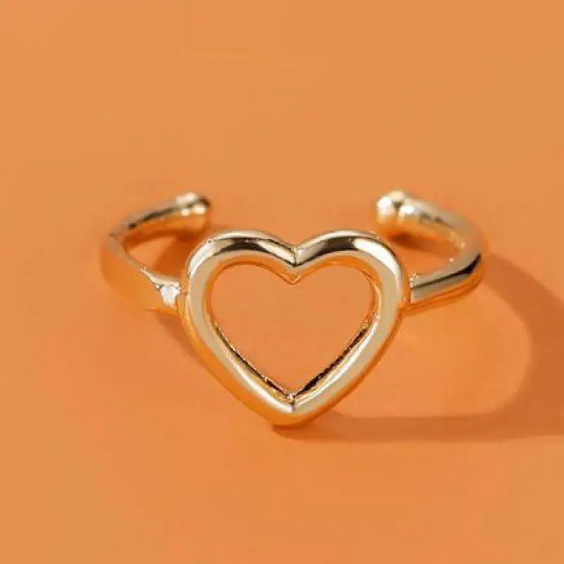 Hollow Heart Clip Earrings For Women Earing Without Hole Jewelry Fake Earrings Single Ear Bone Clip Earings Ear Cuffs ear clip earrings,clip earrings,ear clip
