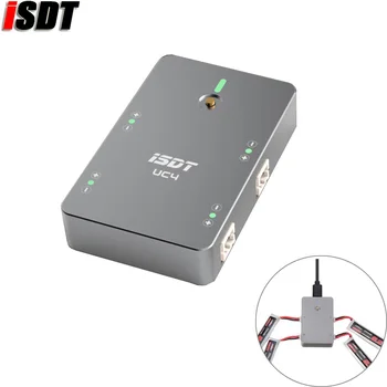 

ISDT UC4 18W 4X1.5A 1S MINI Smart Battery Charger With Type C Input PH2.0 Output for RC Drone Quadcopter Lipo Bettery