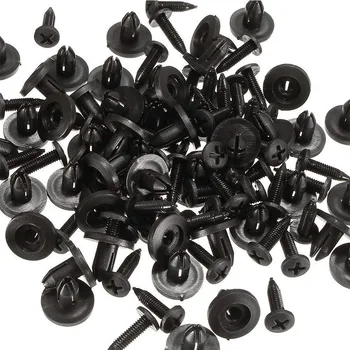 

Side Skirts Bumpers Moulding Removal Accessory Fitting Plastic Fasteners Rivets Trim 100pcs Car Clip Auto Durable