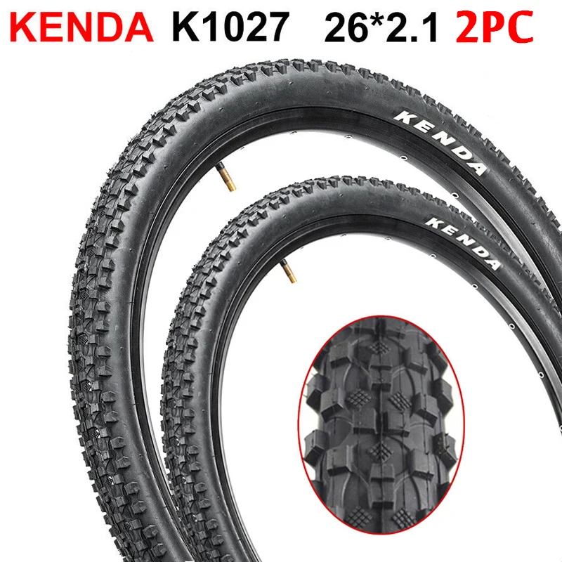 KENDA MTB Tyres 26*2.1 inch K1027 Cross Country Clincher Durable Wire Bead Tire 