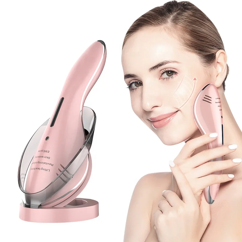 Gubebeauty горячая Распродажа портативный rf ems лица промышленный массажер для ухода