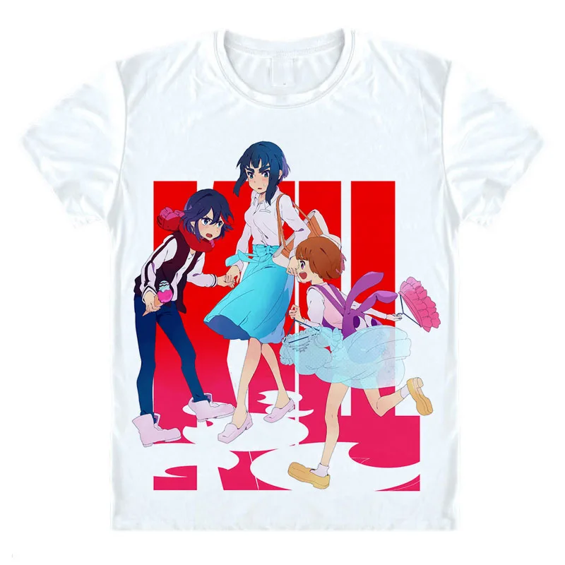 7 KILL la KILL футболка аниме KILL la KILL футболка Matoi Ryuuko Kiryuuin Satsuki Jakuzure Nonon Япония Аниме Косплей Костюм Рубашка - Цвет: 7