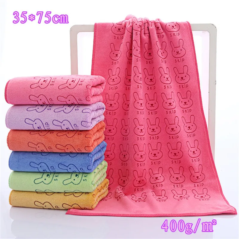 

6Pcs/pack Lovely Rabbit Soft Microfiber Baby Infant Bath Towel Newborn Absorbent Drying Washcloth Feeding Cloth Toalha
