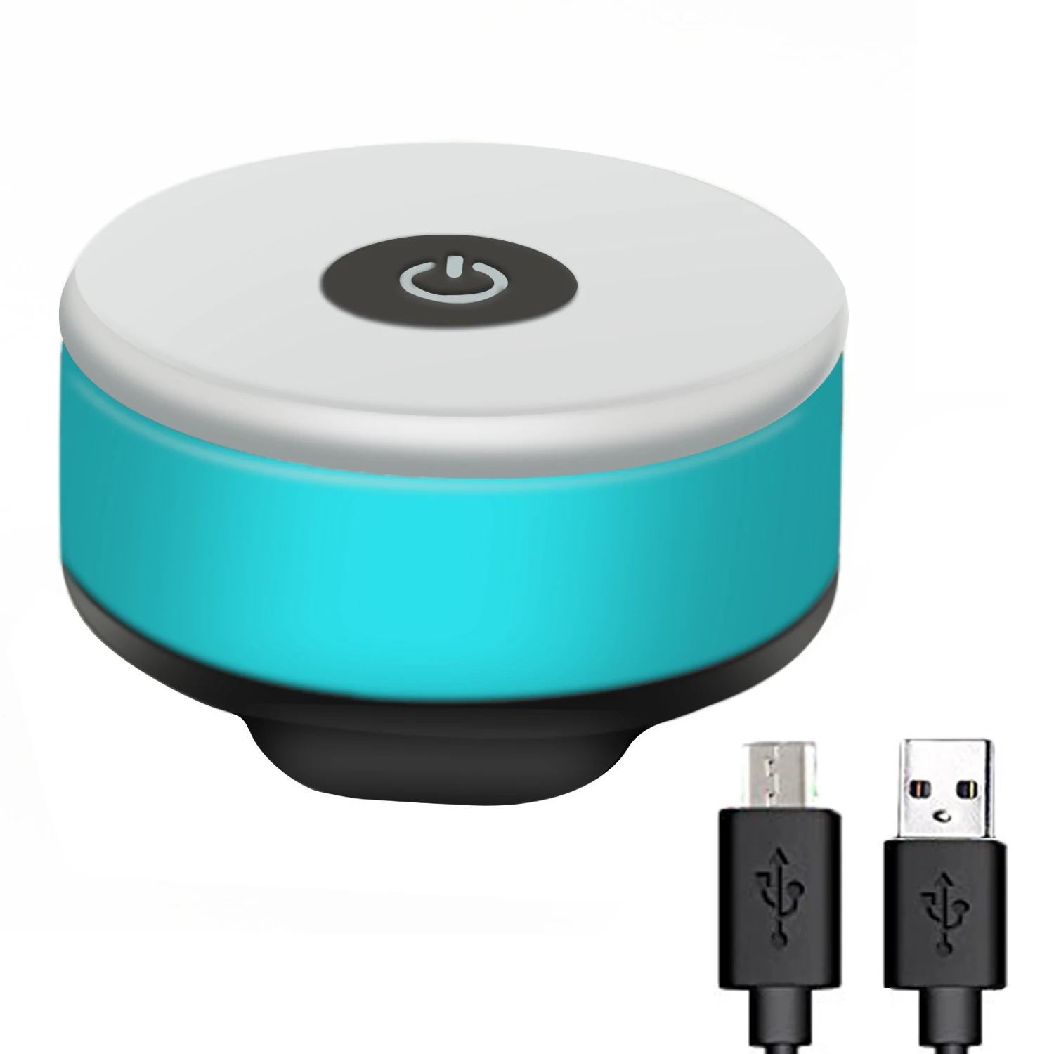 Синий WasaFire USB для велосипеда, ЗАДНИЙ задние фонари IPX5 Водонепроницаемый светодиодный задний фонарь для велосипеда Предупреждение ночника езда на велосипеде скутер фонарик - Цвет: Синий